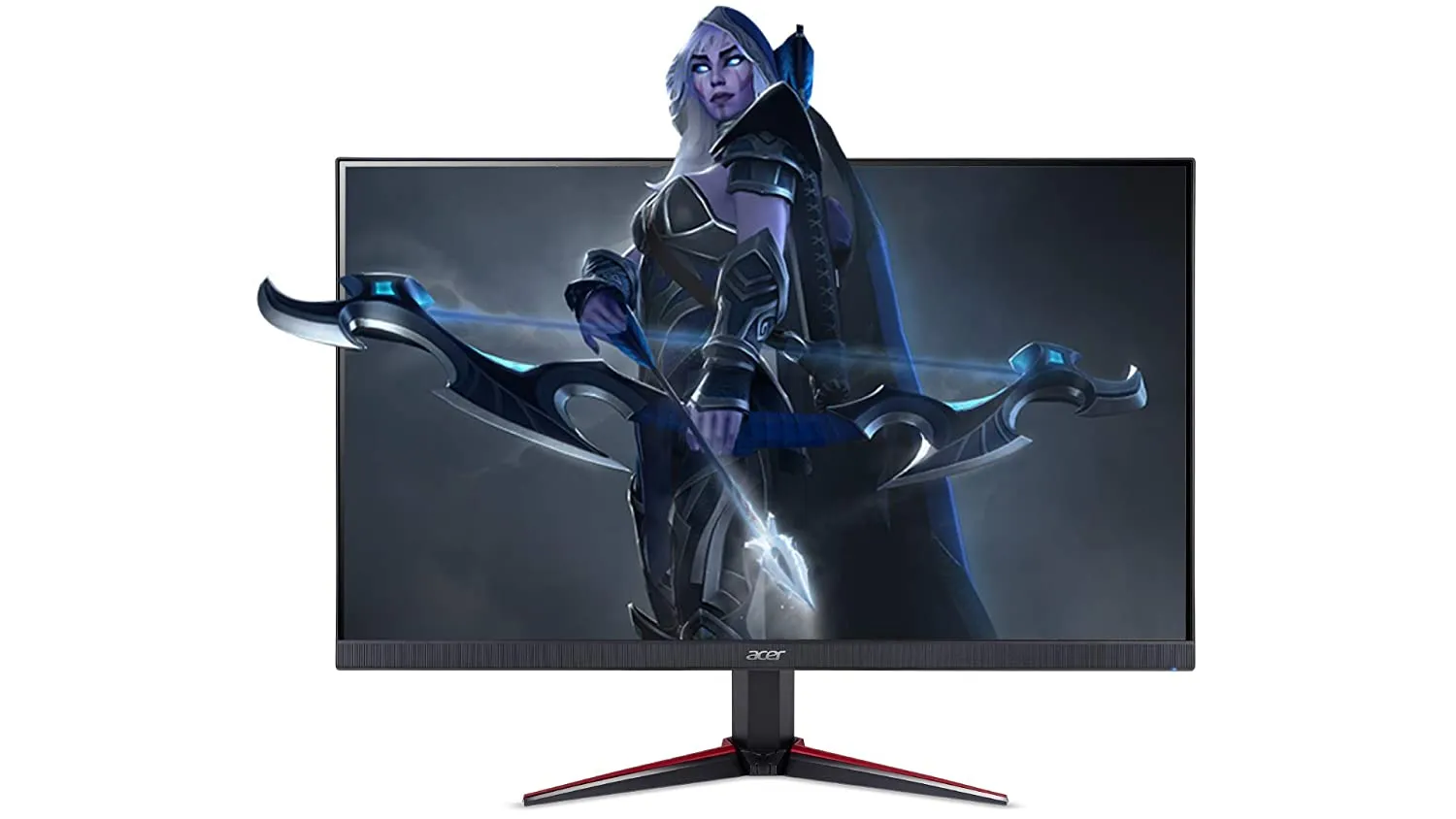 Acer Nitro QG221Q 22 Inch Gaming Monitor (AMD FreeSync, 1ms Response Time, Frameless, FHD VA Panel, HDMI, VGA)