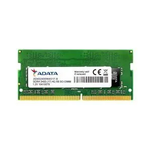 ADATA Premier DDR4 2400MHz 4GB SODIMM Memory for Notebooks AD4S2400J4G17-S