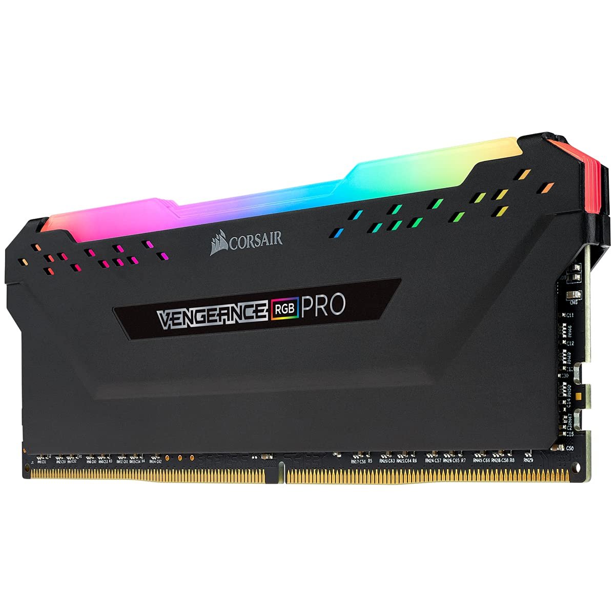 Corsair Vengeance RGB PRO 16GB (1 x 16GB) DDR4 DRAM 3600MHz C18 Memory Black CMW16GX4M1Z3600C18 Corsair Vengeance RGB PRO 16GB (1 x 16GB) DDR4 DRAM 3600MHz C18 Memory Black CMW16GX4M1Z3600C18