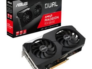 ASUS Dual AMD Radeon RX 6600 8GB GDDR6 Gaming Graphics Card