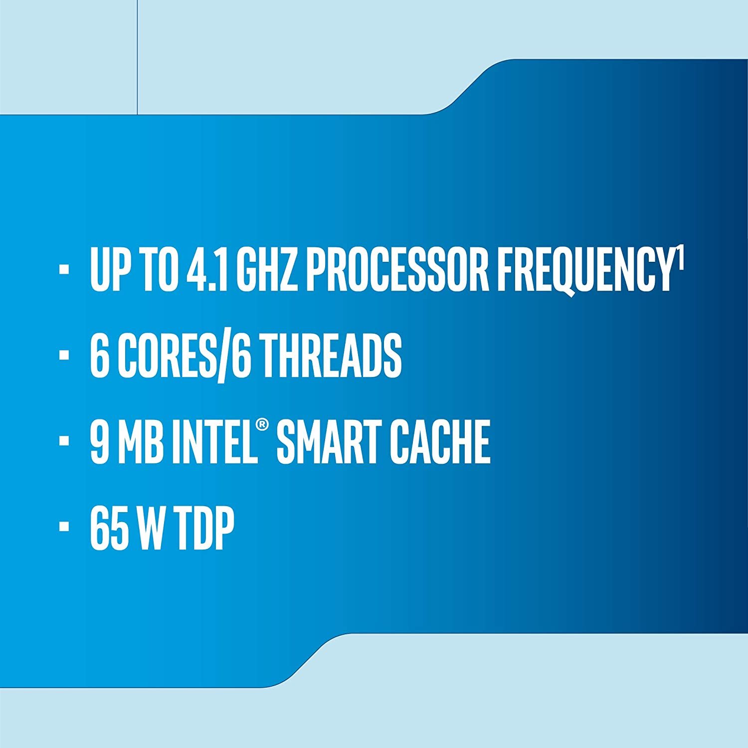 Intel Core i5-9400F Coffee Lake 6-Core 2.9 GHz (4.10 GHz Turbo) Processor BX80684I59400F Intel Core i5-9400F Coffee Lake 6-Core 2.9 GHz (4.10 GHz Turbo) Processor BX80684I59400F