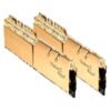 G.Skill Trident Z Royal Gold 64 GB (8 x 8GB) 3200 MHz DDR4 Memory F4-3200C14Q2-64GTRG G.Skill Trident Z Royal Gold 32 GB (4 x 8GB) 3200 MHz DDR4 Memory F4-3200C16Q-32GTRG