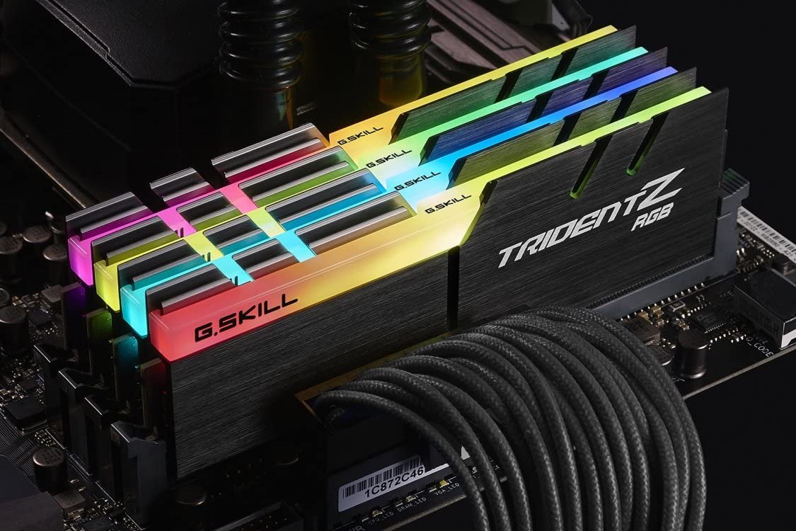 G.skill Trident Z Series 32GB (2x16GB) 4000 MHz DDR4 Memory F4-4000C19D-32GTZKK G.skill Trident Z Series 32GB (2x16GB) 4000 MHz DDR4 Memory F4-4000C19D-32GTZKK