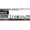 Kingston KC2500 2TB M.2 2280 PCIe Gen 3.0 x 4 NVMe SSD SKC2500M8/2000G