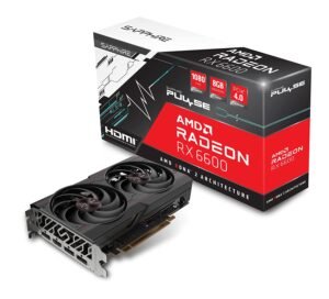 SAPPHIRE PULSE Radeon RX 6600 8GB GDDR6 PCI Express 4.0 Graphic Card 11310-01-20G