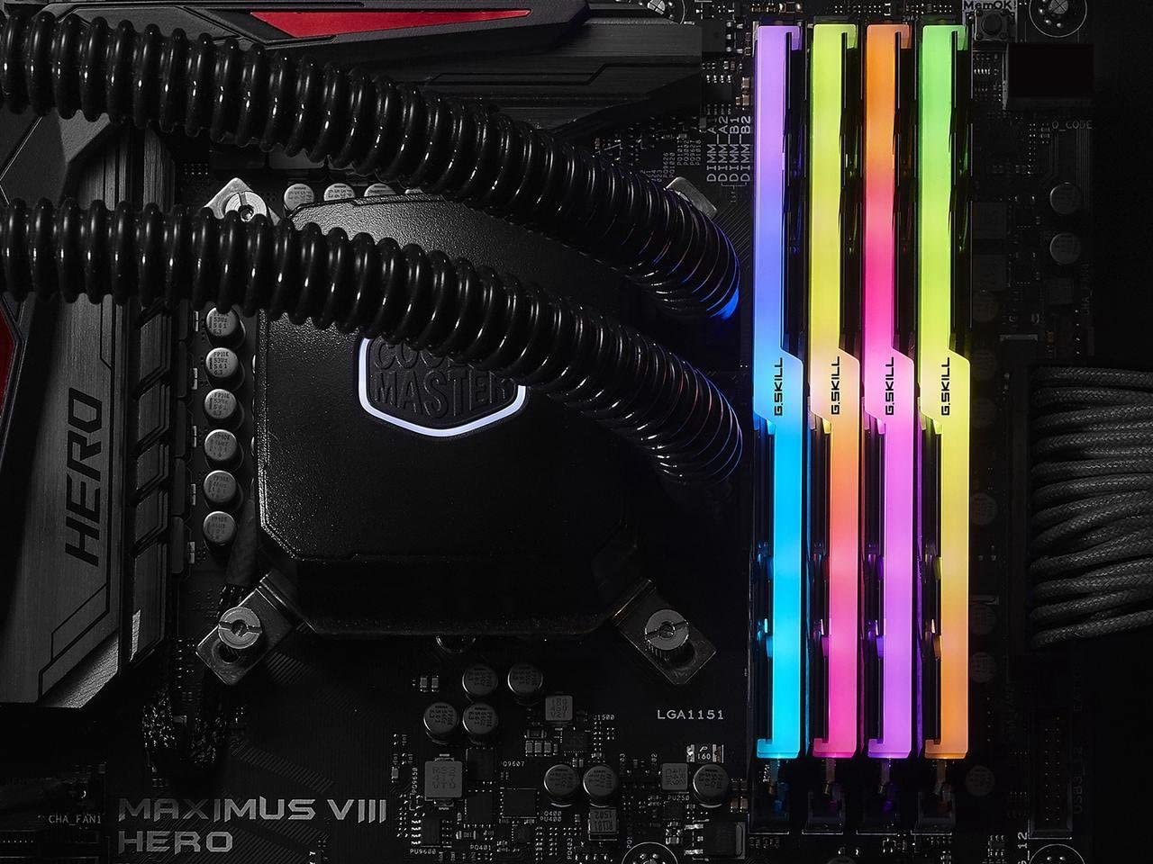 G.SKILL TridentZ RGB 32GB (4 x 8GB) DDR4 4000 Memory F4-4000C18Q-32GTZR G.SKILL TridentZ RGB 32GB (4 x 8GB) DDR4 4000 Memory F4-4000C18Q-32GTZR