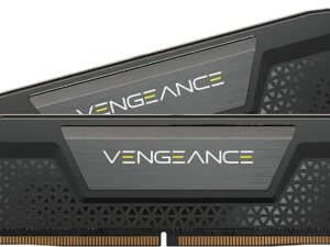 Corsair VENGEANCE 32GB (2x16GB) DDR5 DRAM 5600MHz C36 Memory Kit Black CMK32GX5M2B5600C36