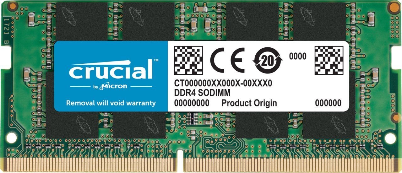 Crucial 4GB DDR4 2666MHZ SODIMM Laptop Memory CB4GS2666