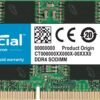 Crucial 16GB Laptop DDR4 3200 MHz SODIMM Laptop Memory CT16G4SFRA32A