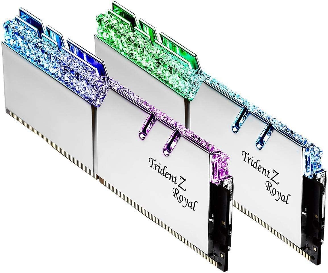 G.Skill Trident Z Royal Silver 32GB (2x16GB) 4400MHz Memory