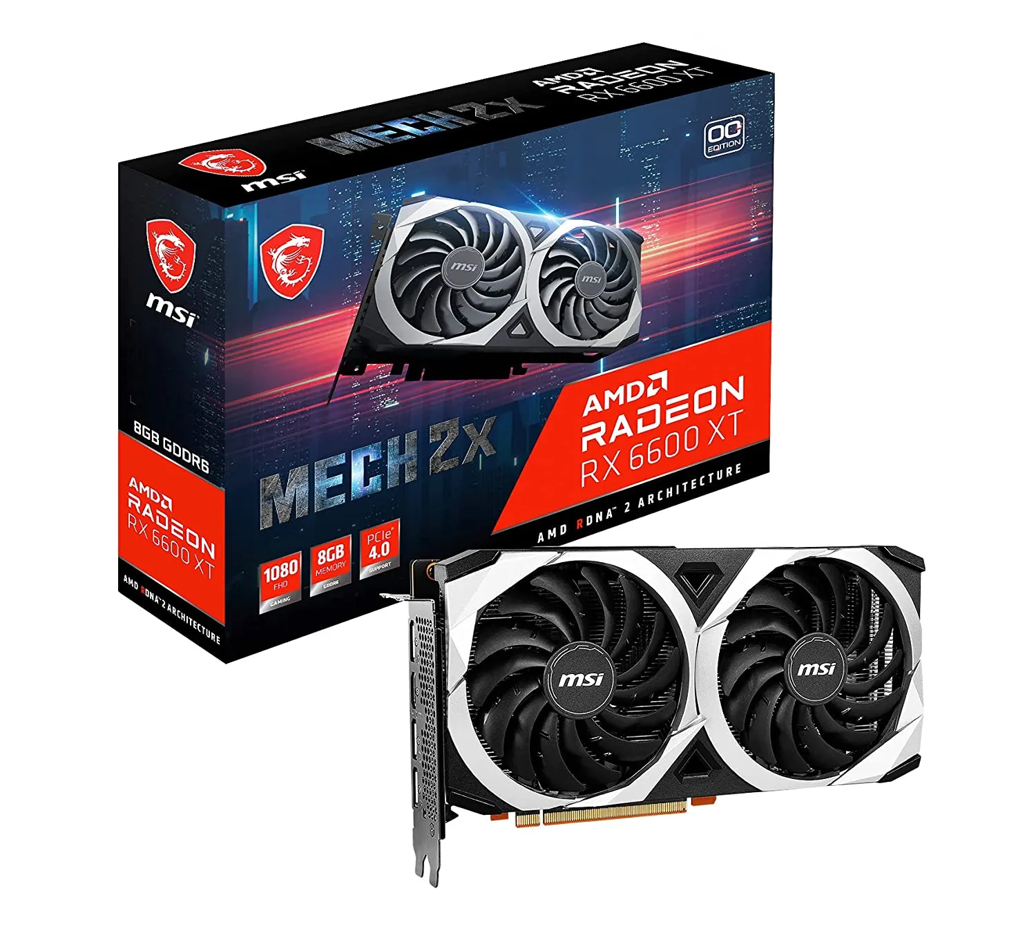 MSI GeForce GTX 1660 Ventus XS OC 6GB