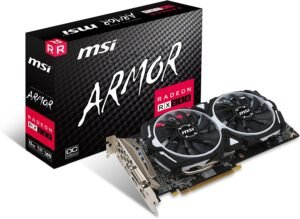 MSI Radeon RX 580 ARMOR 8G OC Graphic Card