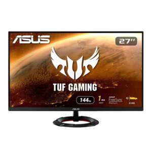 ASUS TUF Gaming VG279Q1R 27‰Û_ FHD (1920 x 1080) 144Hz HDMI DP FreeSync Premium Low Motion Blur IPS LED Gaming Monitor