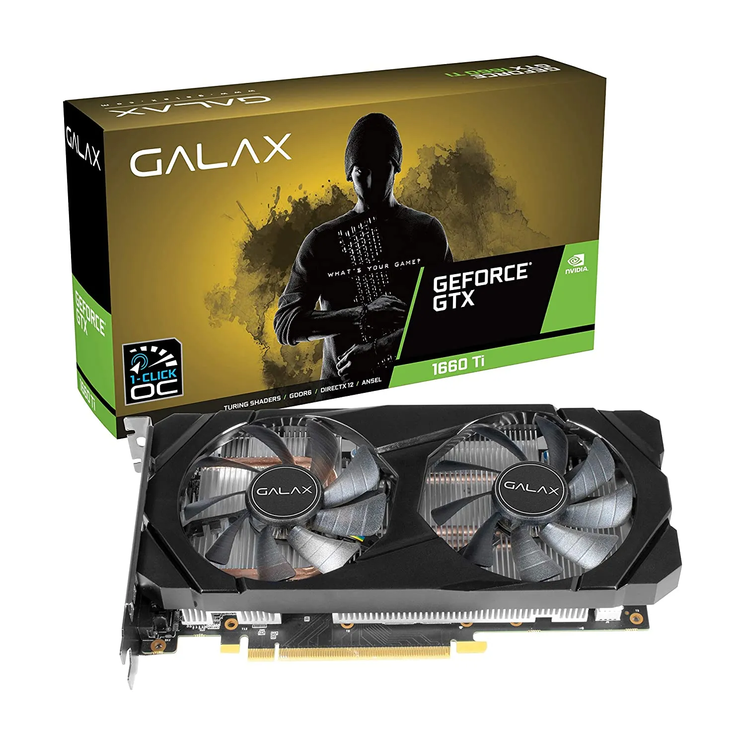 GALAX GeForce RTX 3090 SG (1-Click OC Feature) | 24GB GDDR6X Graphics Card