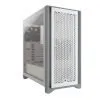 Corsair 4000D AIRFLOW Tempered Glass Mid-Tower ATX White Cabinet CC-9011201-WW