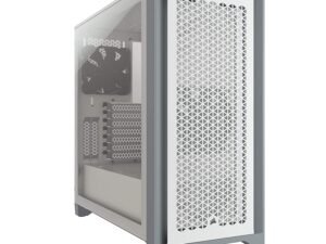 Corsair 4000D AIRFLOW Tempered Glass Mid-Tower ATX White Cabinet CC-9011201-WW