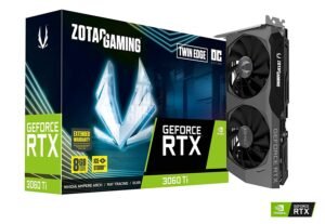 ZOTAC GAMING GeForce RTX 3060 Ti Twin Edge OC LHR Graphic Card ZT-A30610H-10MLHR