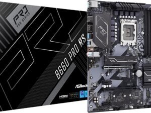 ASRock B660M PRO RS LGA 1700 DDR4 Micro ATX Intel Motherboard