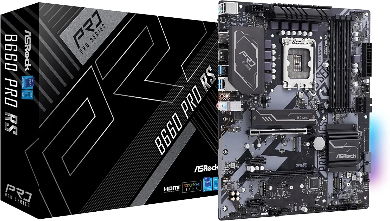 ASRock B450 PRO4 AM4 AMD Promontory ATX AMD Motherboard