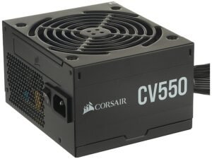 Corsair CV Series CV550 550 Watt 80 Plus Bronze Certified PSU CP-9020210-IN