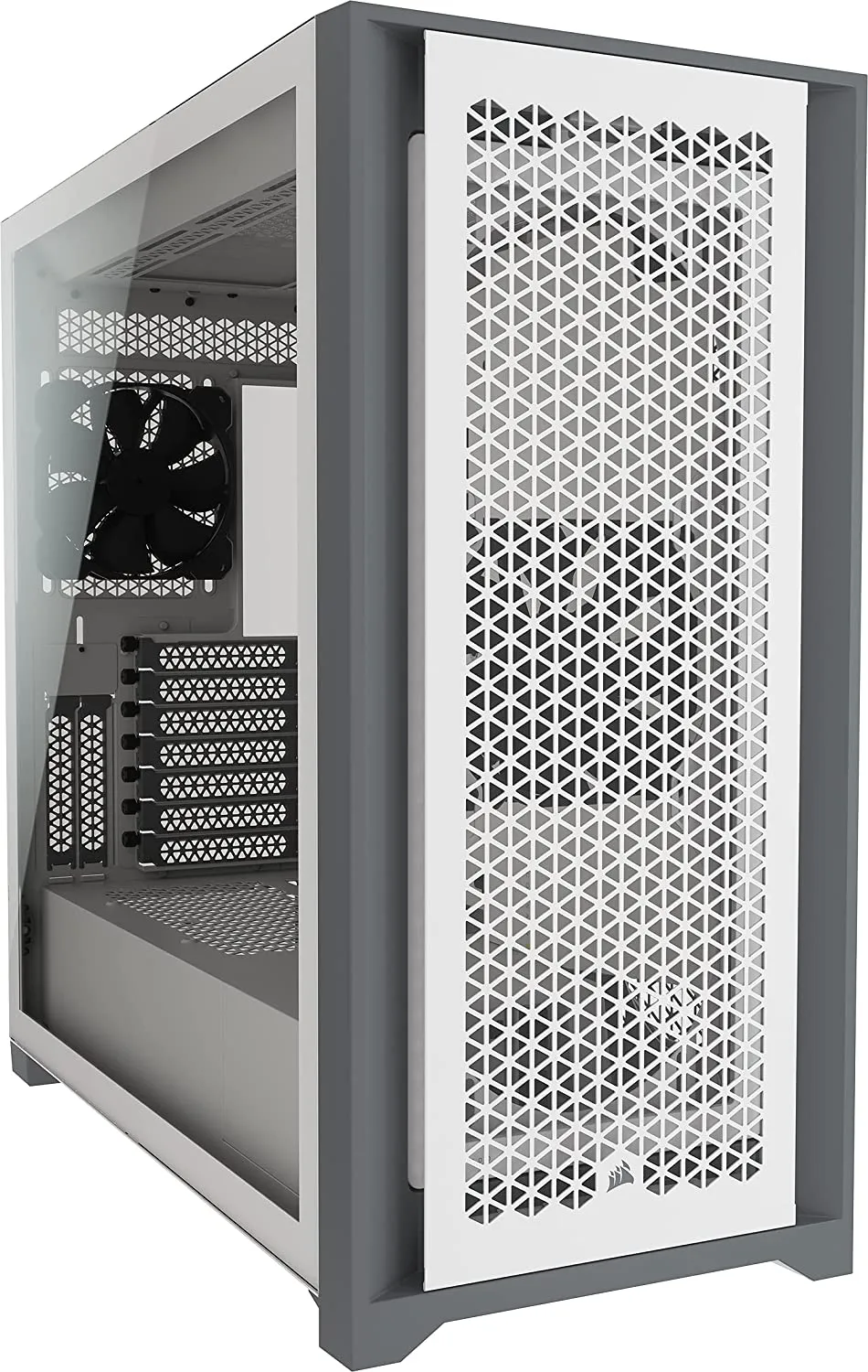 Corsair iCUE 220T RGB Airflow Tempered Glass Black Mid-Tower Smart Case CC-9011173-WW