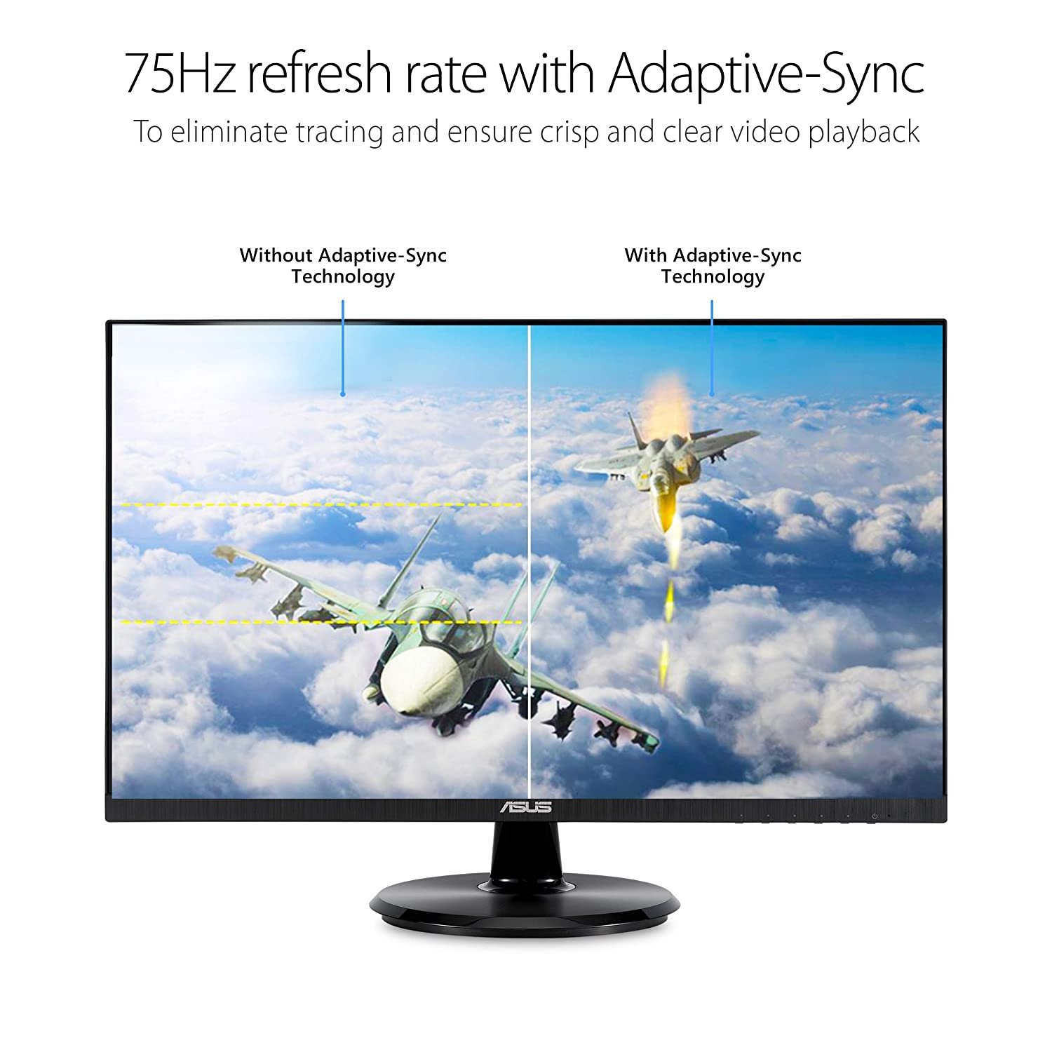 ASUS VA24DQ 23.8‰Û_ 16:9 FreeSync Eye Care IPS Monitor ASUS VA24DQ 23.8‰Û_ 16:9 FreeSync Eye Care IPS Monitor