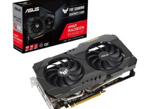 ASUS TUF Gaming Radeon RX 6500 XT OC Edition 4GB GDDR6 Graphic Card TUF-RX6500XT-O4G-Gaming