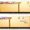 G.Skill Trident Z Royal Gold 16 GB (2 x 8GB) 4400 MHz DDR4 Memory F4-4400C18D-16GTRG