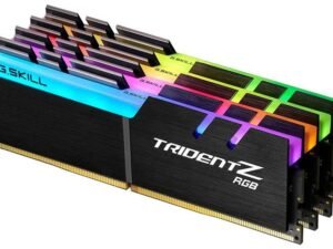 G.skill Trident Z RGB Series 32GB (4x8GB) 3600 MHz DDR4 Memory F4-3600C18Q-32GTZR G.skill Trident Z RGB Series 32GB (4x8GB) 3600 MHz DDR4 Memory F4-3600C18Q-32GTZR