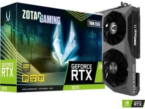 ZOTAC GAMING GeForce RTX 3070 Twin Edge LHR Graphic Card ZT-A30700E-10PLHR