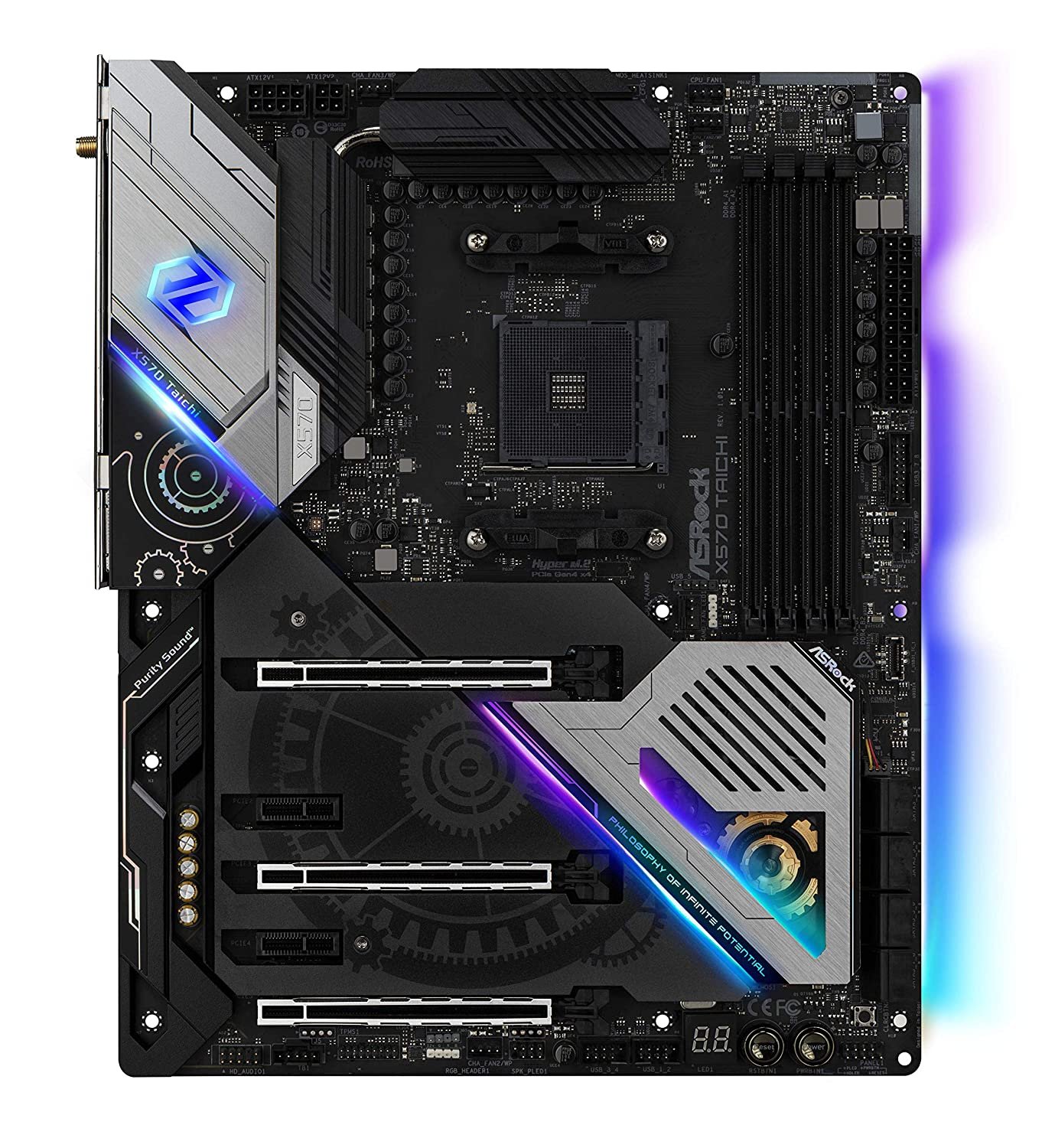 ASRock X399 Taichi sTR4 AMD X399 SATA 6Gb/s ATX AMD Motherboard