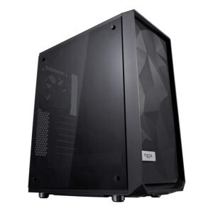 Fractal Design Meshify C Dark TG Blackout Tempered Glass Case FD-CA-MESH-C-BKO-TG
