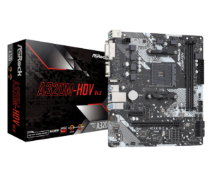 Asrock A320M-HDV R4.0 AMD A320 Micro ATX Motherboard