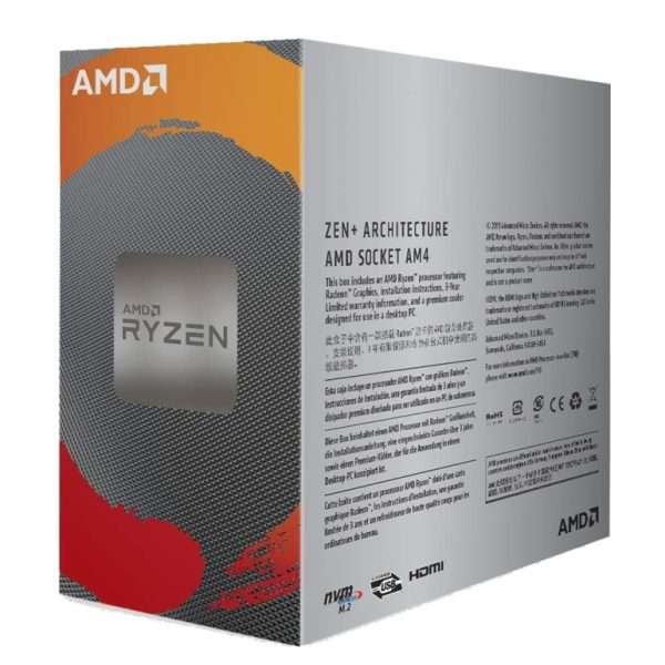 AMD Ryzen 3 3200G Desktop Processor with Wraith Stealth Cooling Solution AMD Ryzen 3 3200G Desktop Processor with Wraith Stealth Cooling Solution