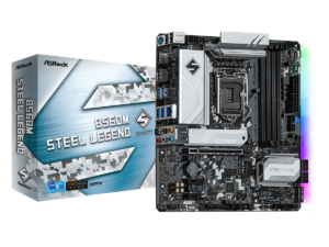 ASRock B560M Steel Legend Socket LGA 1200 Micro ATX Motherboard