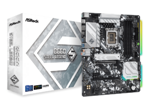 ASRock B660 STEEL LEGEND LGA 1700 DDR4 ATX Intel Motherboard