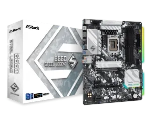 ASRock B660 STEEL LEGEND LGA 1700 DDR4 ATX Intel Motherboard