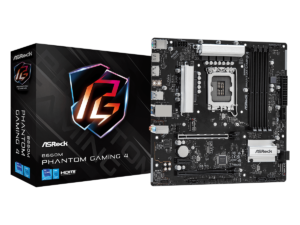ASRock B660M PHANTOM GAMING 4 LGA 1700 DDR4 Micro ATX Intel Motherboard
