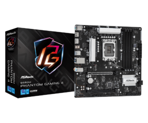 ASRock B660M PHANTOM GAMING 4 LGA 1700 DDR4 Micro ATX Intel Motherboard