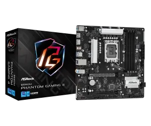 ASRock B660M PHANTOM GAMING 4 LGA 1700 DDR4 Micro ATX Intel Motherboard