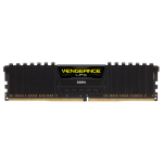 Corsair Vengeance LPX 32GB 3000MHz (1 x 32GB) DDR4 DRAM C16 Black Memory Kit CMK32GX4M1D3000C16