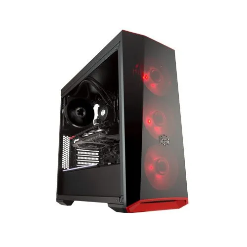 Cooler Master TD300 Mesh ARGB (M-ATX) Mini Tower Cabinet (Black) TD300-KGNN-S00