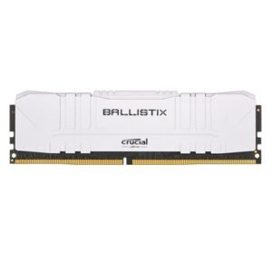 Crucial Ballistix 16GB DDR4 3600MHz Desktop Gaming Memory (White) BL16G36C16U4W