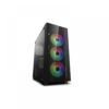 Deepcool MATREXX 55 V3 ADD-RGB 3F Mid Tower Black Cabinet With Tempered Glass Side Panel DP-ATX-MATREXX55V3-AR-3F