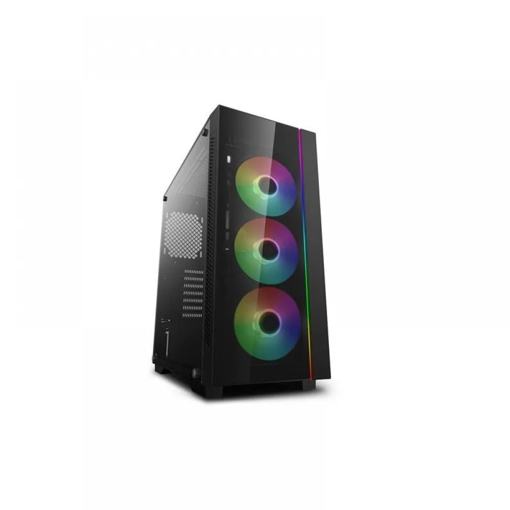 Deepcool MACUBE 110 (M-ATX) Mid Tower White Cabinet With Tempered Glass Side Panel R-MACUBE110-WHNGM1N-G-1