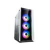 DEEPCOOL MATREXX 55 V3 ARGB WH (E-ATX) MID TOWER CABINET WITH TEMPERED GLASS SIDE PANEL (WHITE) DP-ATX-MATREXX55V3-AR-WH