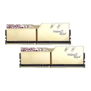 G.Skill Trident Z Royal Gold 16 GB (2 x 8GB) 3200 MHz DDR4 Memory F4-3200C14D-16GTRG