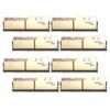 G.Skill Trident Z Royal Gold 128 GB (8 x 16GB) 3200 MHz DDR4 Memory F4-3200C16Q2-128GTRG
