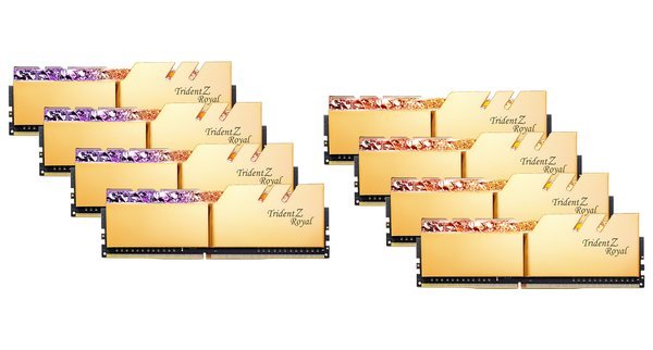 G.Skill Trident Z Royal Silver 32GB (2x16GB) 4400MHz Memory
