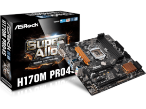 Asrock H170M PRO4S Intel H170 Micro ATX Motherboard